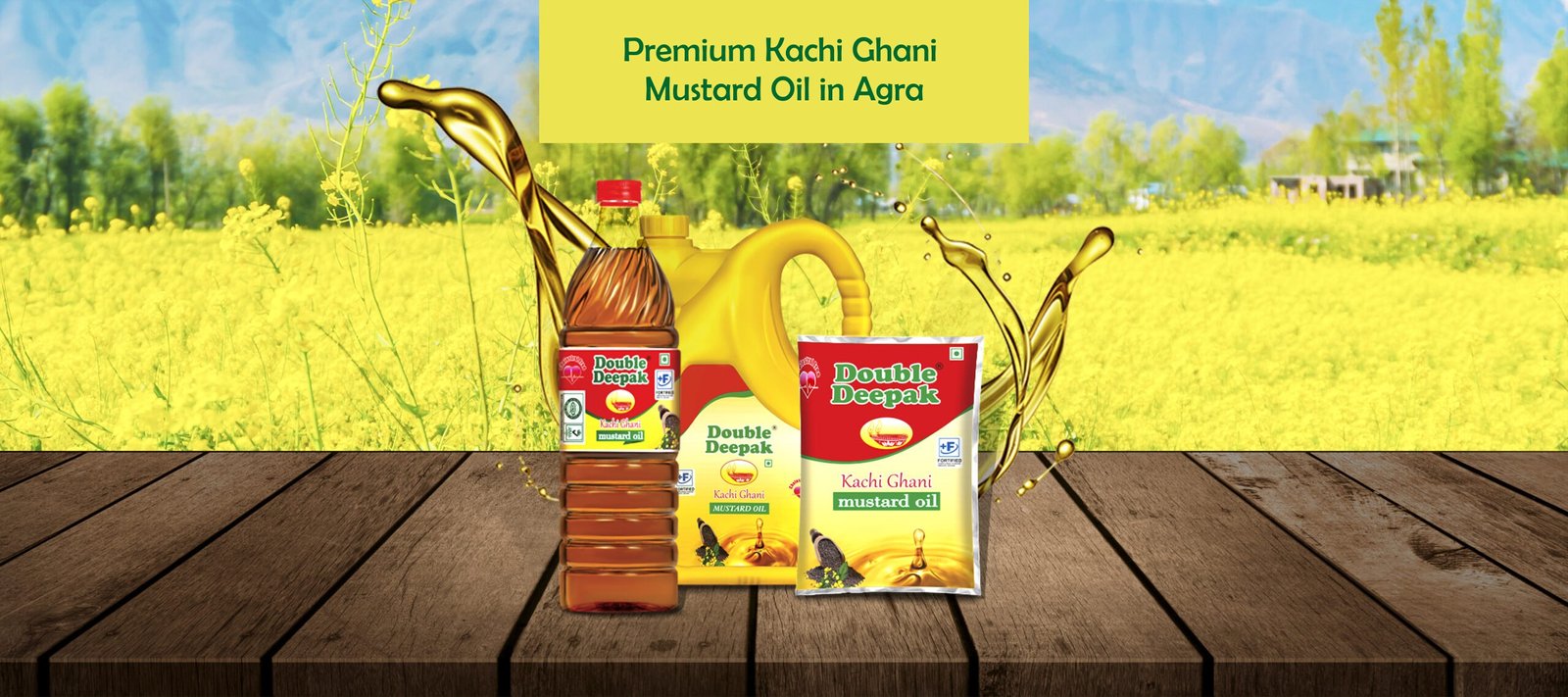 Double Deepak - Premium Kachi Ghani Mustard Oil in Agra