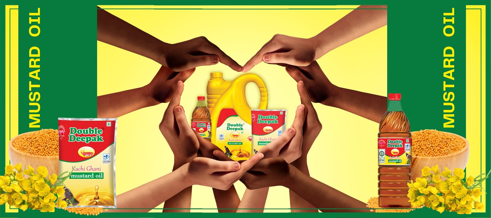 Double Deepak - Enhance Your Cooking with Kachi Ghani Mustard Oil in Etah