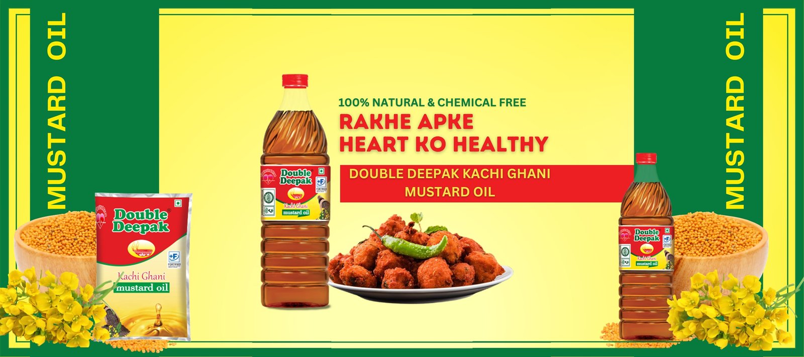 Double Deepak - The Health and Taste Benefits of Kachi Ghani Mustard Oil are Significant