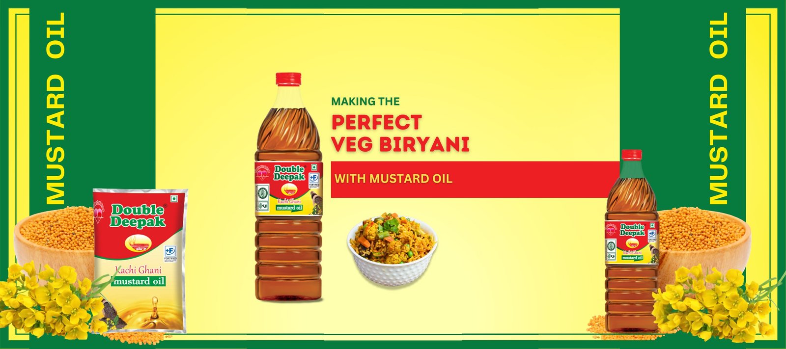 Double Deepak - Making the Perfect Veg Biryani with Mustard Oil